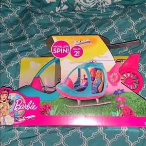 Barbie helicopter